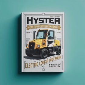 Ersatzteilhandbuch für Hyster Elektro-Gabelstapler N25XMDR, N30XMDR, N30XMR, N40XMR, N45XMR, N50XMA (E138)