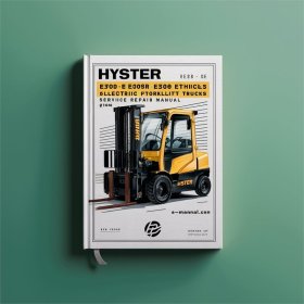 Wartungs- und Reparaturhandbuch für Hyster E30B, E40B, E50B, E60BS (B108) Elektro-Gabelstapler