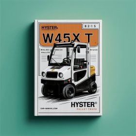 Hyster W45XT (B215) - Wartung & Reparaturhandbuch