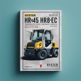 Hyster HR45-EC / HR48-EC (A228) YardMaster Diesel Container Handler - Service-Reparaturhandbuch