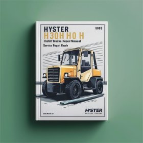 Hyster H30H-H60H Stapler Service- und Reparaturhandbuch (D003)