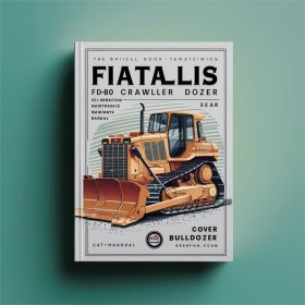 FiatAllis FD80 Raupenplanierer Handbuch-Set