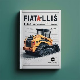 FiatAllis FL145 Raupenlader Handbuch-Set