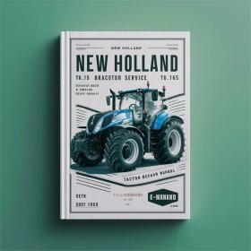 New Holland T6.120 - T6.175 & AutoCommand Reparaturhandbuch