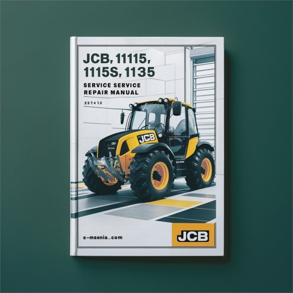 JCB 1115/1115S/1125/1135 FASTRAC Servicehandbuch