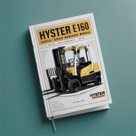 Hyster E160 J1.60XMT Gabelstapler Werkstatt-Handbuch