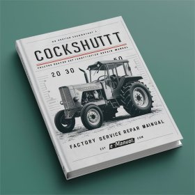 Cockshutt Traktoren 20, 30, 40, 50 Werkstatthandbuch