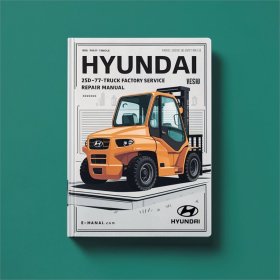 Hyundai 25D-7E Gabelstapler Werkstatthandbuch