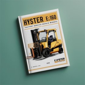Hyster E160 J1.80XMT Gabelstapler - Werkstatthandbuch