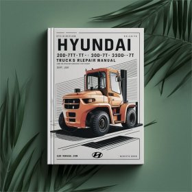 Hyundai Gabelstapler 20DF-7T, 25DF-7T, 30DF-7T, 33DF-7T Service- und Reparaturhandbuch