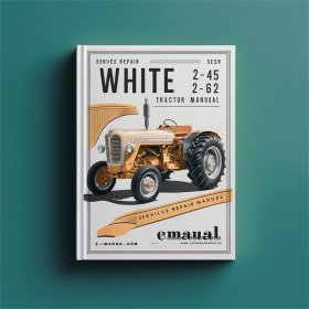 Traktoren Service- und Reparaturhandbuch WHITE 2-45 / 2-62