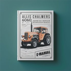 Allis Chalmers 6060 Werkstatt-Handbuch