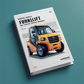 Nissan Gabelstapler Elektro N01 Serie - Service- und Reparaturhandbuch