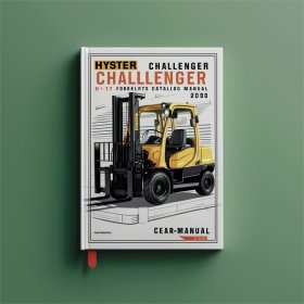 HYSTER CHALLENGER H40.00C C117 Forklift Parts Catalog Manual