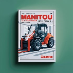 Manitou MH 25-4 Turbo BUGGIE Serie 2-E2 Gabelstapler Teilehandbuch