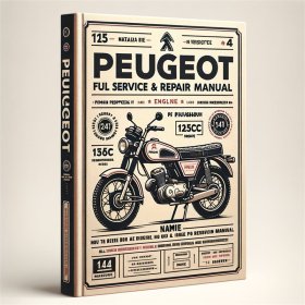 Peugeot FD1 4T 125cc Motor: Wartung & Reparaturhandbuch