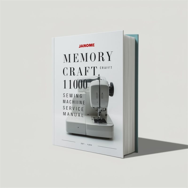 Janome Memory Craft 11000 Sewing Machine Service Repair Manual