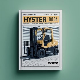 Hyster D004 Stapler - Werkstatthandbuch