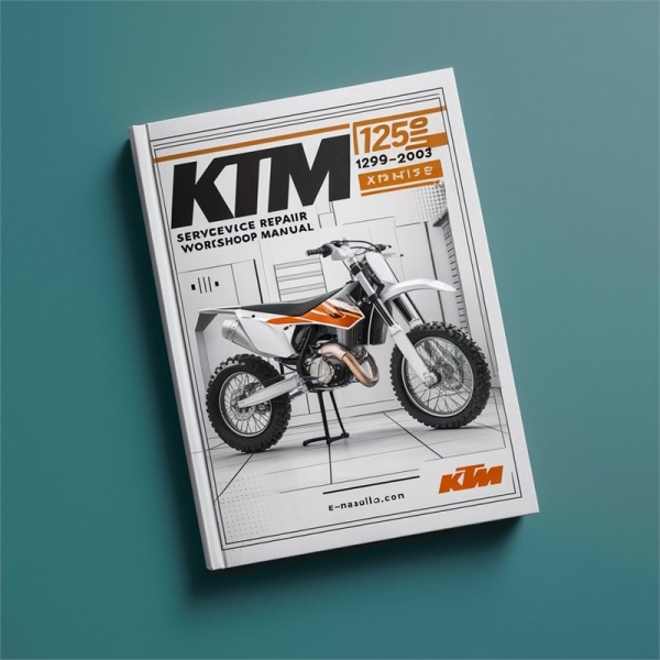 KTM 125 MXC (1999-2003) Service- und Reparaturhandbuch