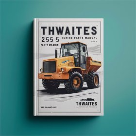 Thwaites 255 5 Tonnen Kipper Ersatzteilhandbuch PDF Download