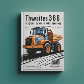 Thwaites 366 6 Tonnen Dumper Ersatzteilhandbuch PDF Download