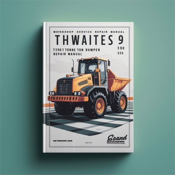 Thwaites 9390 Tonnen Kipper Werkstatt-Handbuch PDF Download