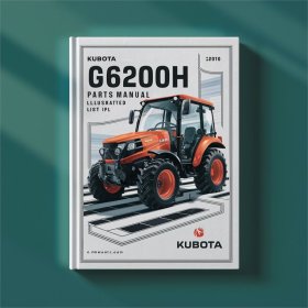 Kubota G6200H Ersatzteilkatalog mit Illustrationen (PDF)