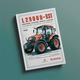 Kubota L2900DT-GST Traktor: Ersatzteilkatalog (PDF)