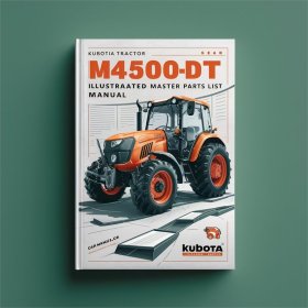 Kubota M4500DT Traktor Ersatzteilkatalog PDF Download