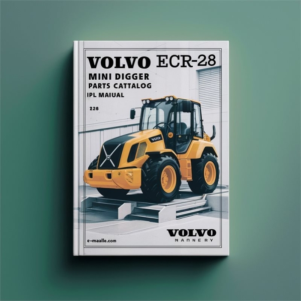 Volvo ECR28 Minibagger Ersatzteilkatalog IPL Handbuch