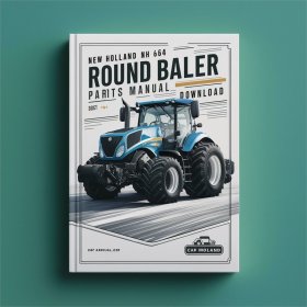New Holland NH 654 ROUND BALER Parts Manual 86606706