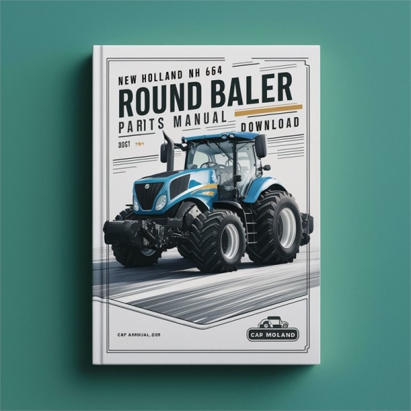 New Holland NH 654 ROUND BALER Parts Manual 86606706
