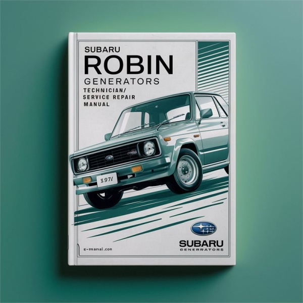 Subaru Robin Generatoren Techniker-/Service-Handbuch