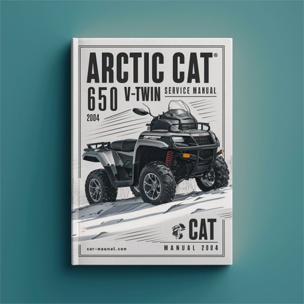 Arctic Cat 650 V-Twin ATV Servicehandbuch 2004