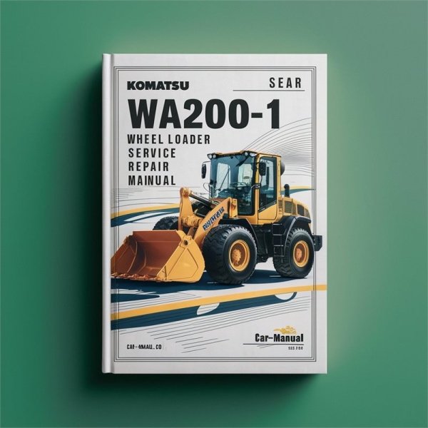 Komatsu WA200-1 Wheel Loader Service Repair Manual