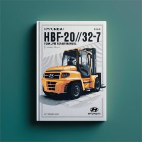 Hyundai Gabelstapler HBF20/25/30/32-7 Service- und Reparaturhandbuch