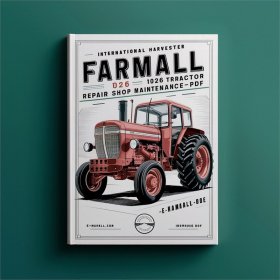 Fahrzeugreparaturhandbuch für den Farmall IH 1026 Traktor - Verbesserte PDF-Version