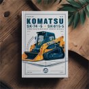 Komatsu SK741-5 SK815-5 SK815-5 Turbo SKID-Steer Loader Service Shop Repair Manual