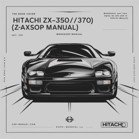 Hitachi ZX-330/350/370 (Zaxis) Workshop Manual
