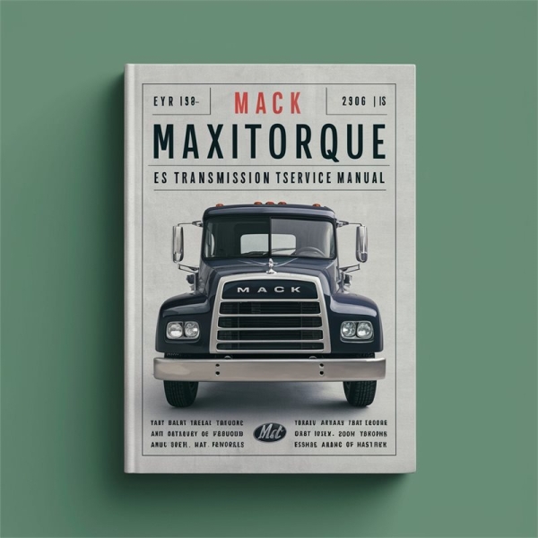 MACK MAXITORQUE ES Getriebe T306G Reparaturhandbuch
