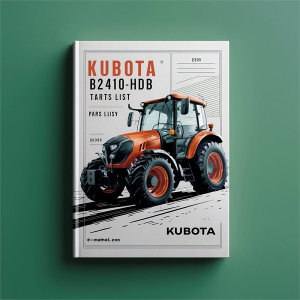 Kubota B2410HSDB Tractors Parts List