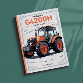 Kubota G4200H Traktoren Ersatzteilliste