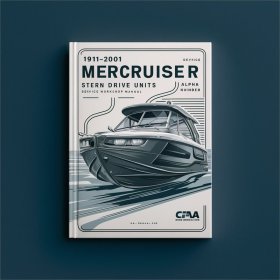Mercruiser Alpha 14 (1991-2001): Servicehandbuch