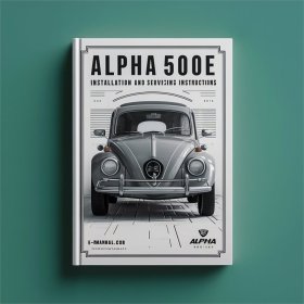 Alpha 500E: Installations- und Bedienungsanleitung