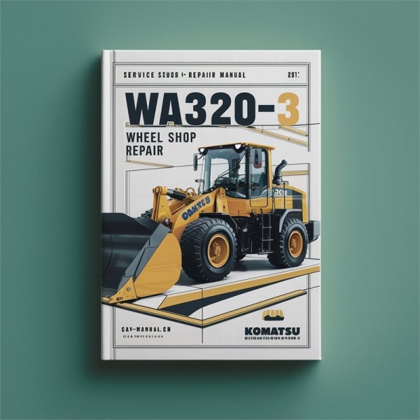 Komatsu WA320-3 WA320-3LE Wheel Loader Service Shop Repair Manual