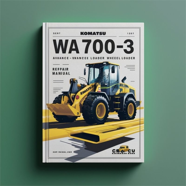 Komatsu WA700-3 / WA 700 Avance Radlader - Werkstatt-Handbuch