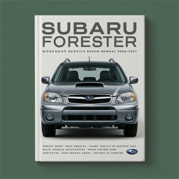 Subaru Forester Werkstatt-Handbuch 2003-2007