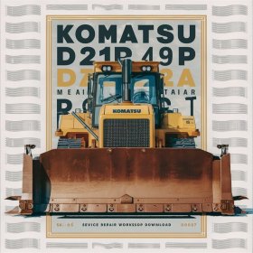 Komatsu D20A-6 D20P-6 D20P-6A D20PL-6 D20PLL-6 D20S-6 D20Q-6 D21A-6 D21E-6 D21P-6 D21P-6A D21P-6B D21PL-6 D21S-6 D21S-6A D21Q-6 Dozer Bulldozer Service Repair Workshop Manual (SN: 60001an