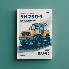 SUMITOMO SH290-3 Raupenbagger Service-Reparaturhandbuch