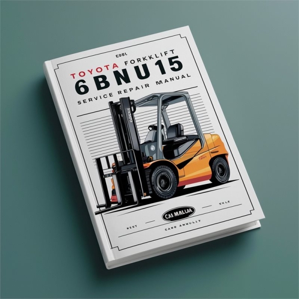 Toyota Gabelstapler 6BNCU15 Servicehandbuch PDF
